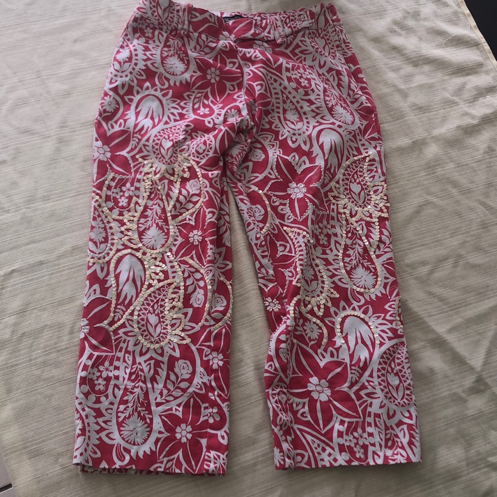 HAVENBLEU CAPRI CROP PANTS